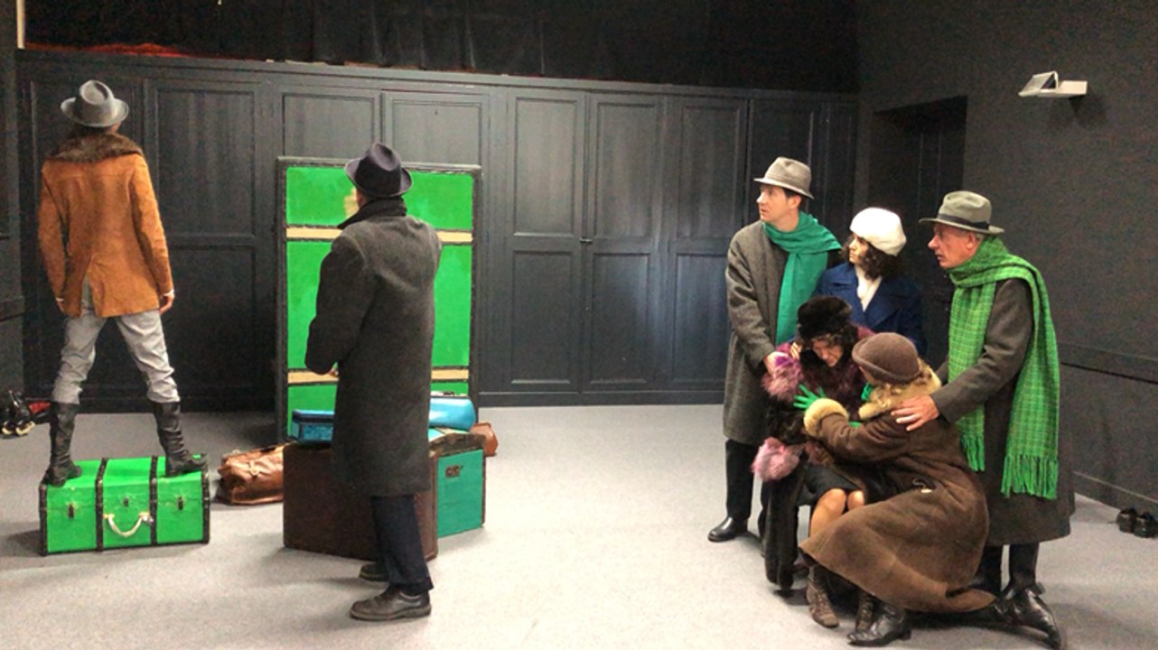 Les comédiens de la compagnie du Noyau répètent la nouvelle pièce