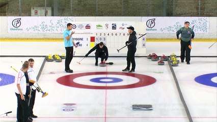 World Curling Tour, Challenger Series Event for Men and Women, Tukums, Latvia, Quarterfinal men