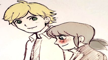 GRUMPY CAT - FELINETTE MARCH (Miraculous Ladybug Drawings)