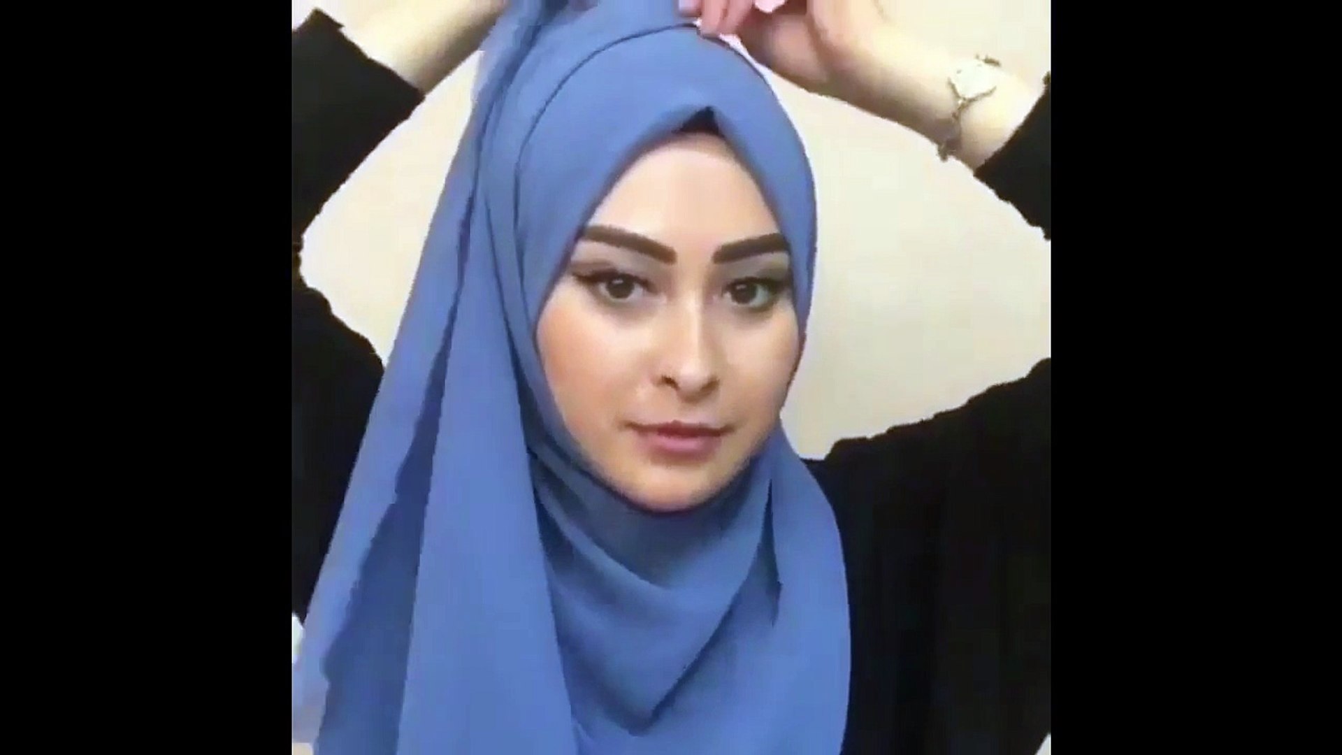 sifon şal bağlama - Kopftuch Wickeln - Hijab - video Dailymotion