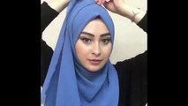 sifon şal bağlama - Kopftuch Wickeln - Hijab
