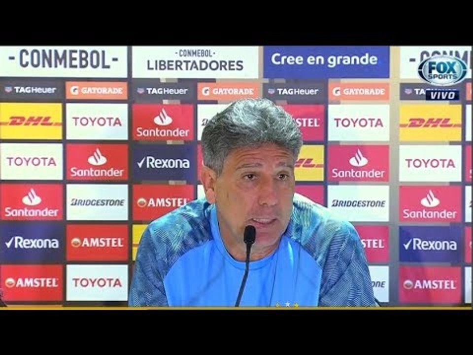 "FOMOS ROUBADOS, ESTOU COM MUITA RAIVA DO VAR" COLETIVA DO TÉCNICO RENATO GAÚCHO 31/10/2018