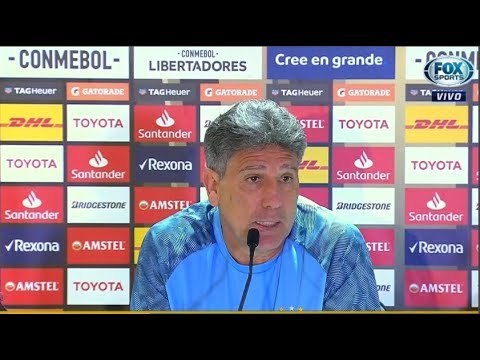 FOMOS ROUBADOS, ESTOU COM MUITA RAIVA DO VAR COLETIVA DO TÉCNICO RENATO GAÚCHO 31/10/2018