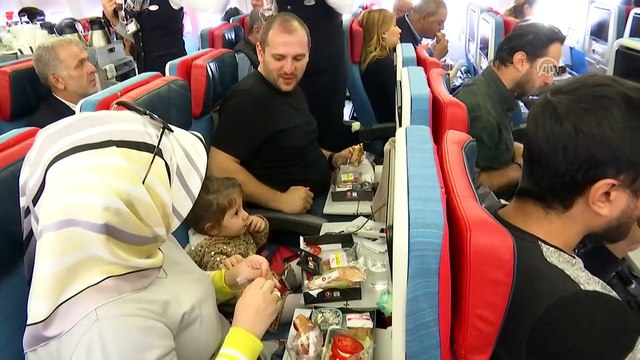 İstanbul Havalimanı'ndan tarifeli ilk uçuş (Uçak içinden detaylar) - İSTANBUL