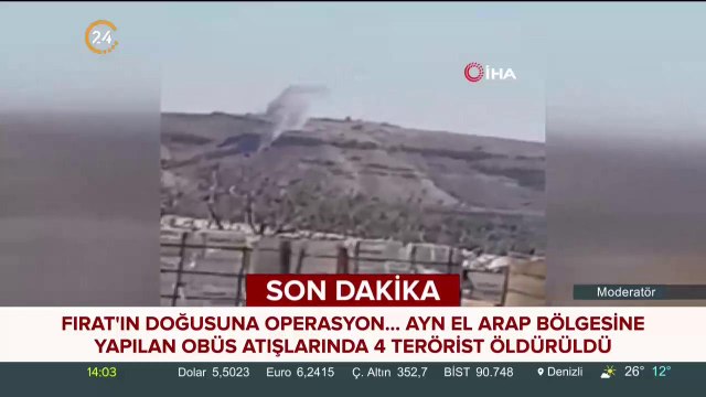 Türkiye Fırat'ın doğusunu vuruyor