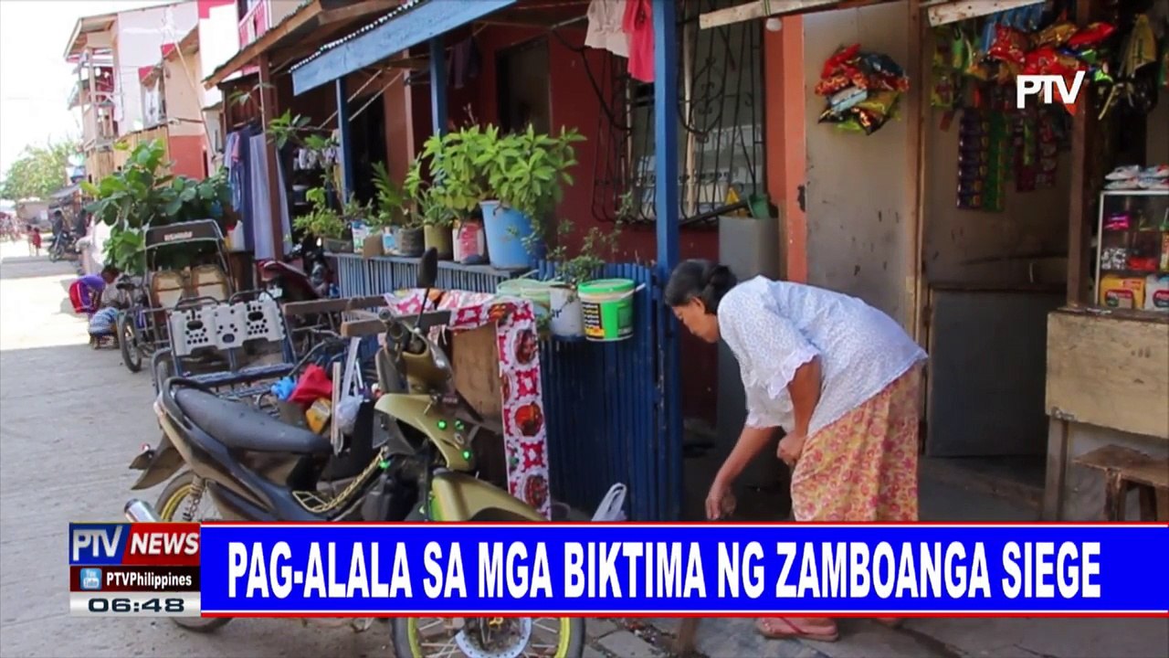 Pag-alala sa mga biktima ng Zamboanga siege