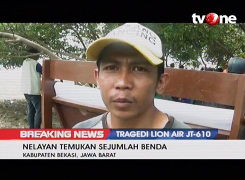 Saksi: Ada Ledakan Setelah Pesawat Lion Air JT-610 Tenggelam