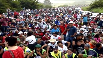 Hundreds demand Honduran president's resignation amid mass exodus