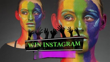 Spécial Halloween : le maquillage arc-en-ciel