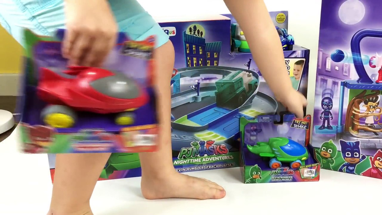 Pj Masks Playsets Track sets Toy Haul Rival Racers HQ Die-cast Rev n ...