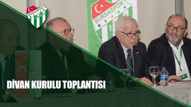 Divan Başkanlık Kurulu Başkanımız İdris Sevinç Divan Kurulumuzun Toplantısında Konuştu