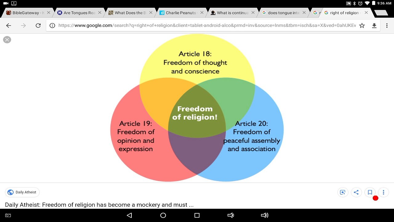 Freedom of Religion