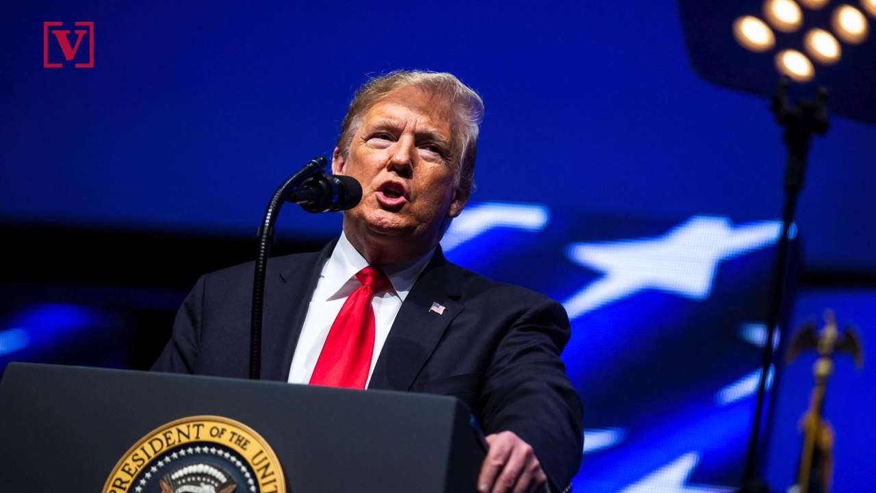 Trump Jokes About Hair and World Series After Synagogue Massacre