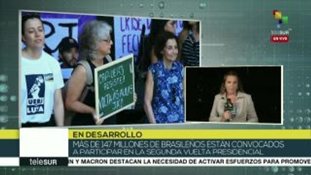 Brasil: encuestas pronostican empate técnico entre Haddad y Bolsonaro