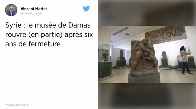 Syrie. Après six ans de fermeture, le musée de Damas rouvre ses portes
