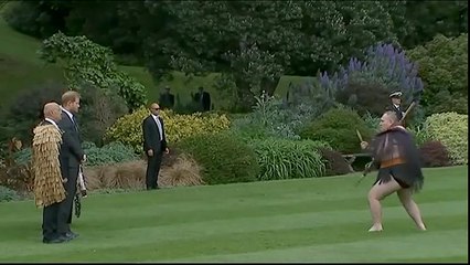 Όταν ο Χάρι και η Μέγκαν συνάντησαν τους Μαορί