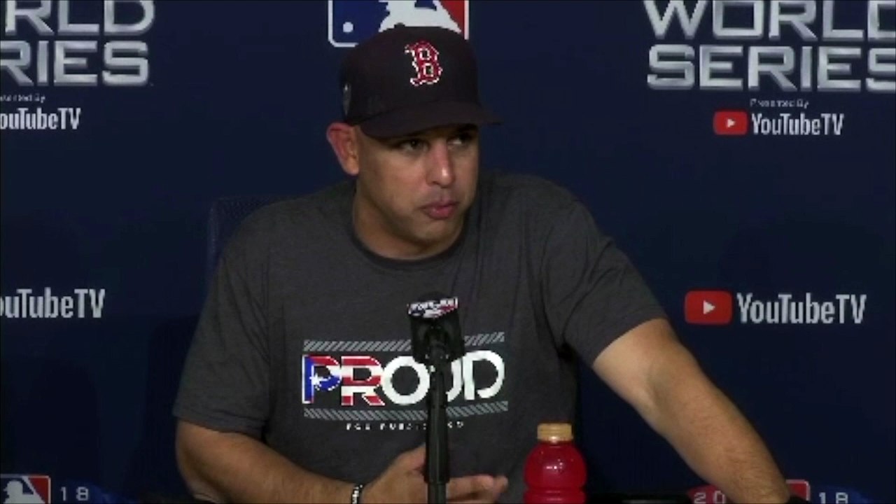Alex Cora 30 seconds
