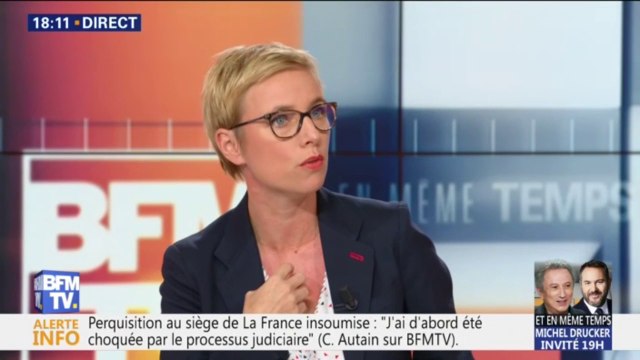 Perquisition au siège de La France insoumise: Clémentine Autain a d'abord et avant tout été choquée par le processus judiciaire