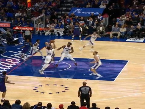 لقطة: ان بي آي: فولتز يدكّ سلّة هورنتس برميات ساحقة مهولة