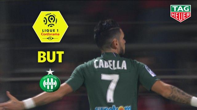 But Rémy CABELLA (1ème) / Nîmes Olympique - AS Saint-Etienne - (1-1) - (NIMES-ASSE) / 2018-19