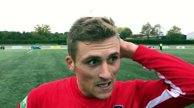 Coupe de France – Corentin VOITOT réagit après l’élimination de l’AS MISERIEUX-TREVOUX contre le CHASSIEU-DECINES FC