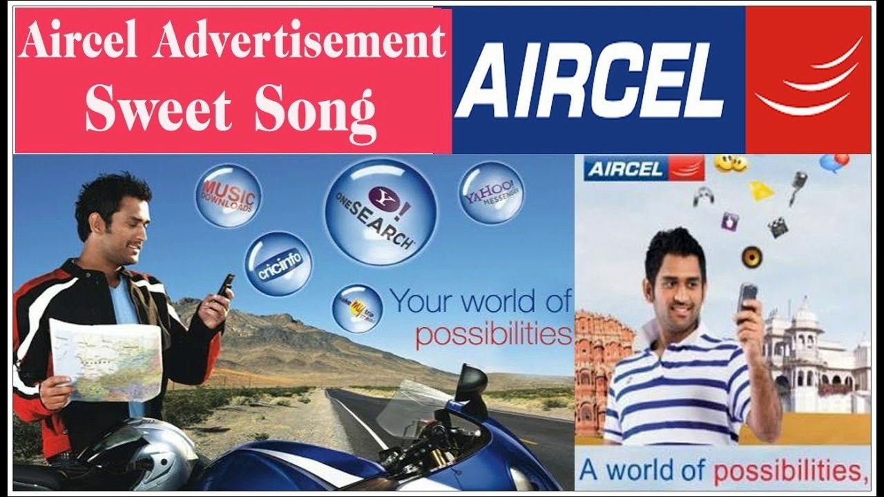 Aircel Dhoni Advertisement Sweet Song