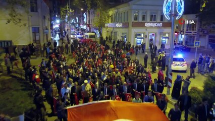 -Cumhuriyet coşkusu fener alayı ile kutlandı