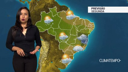 Previsão Brasil – Frente fria chega ao NE
