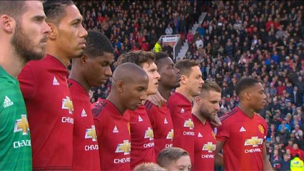 Leicester - L'hommage d'Old Trafford