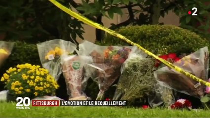 Pittsburgh : émotion et recueillement après la tuerie dans une synagogue