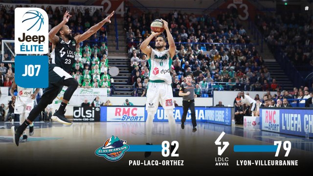 Jeep® ÉLITE : Pau-Lacq-Orthez vs Lyon-Villeurbanne (J7)