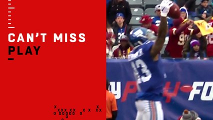 Can't-Miss Play: Odell reaches UP for one-handed grab vs. Norman