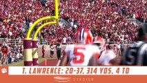 Trevor Lawrence Highlights: Clemson-Florida State 2018