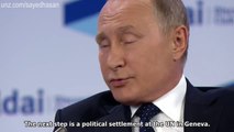 Vladimir Putin: ISIS holds American and European hostages in Syria, but the West remains silent