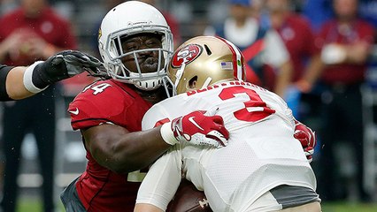 Markus Golden sacks Beathard to open game with three-and-out