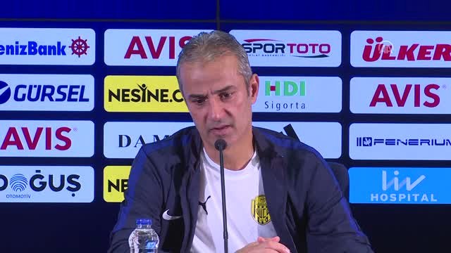 Fenerbahçe - Ankaragücü Maçının Ardından - İsmail Kartal (2)