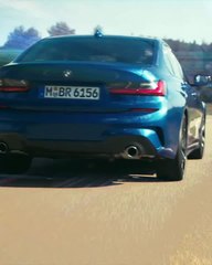 The all-new BMW 3 Series Sedan and Mona Lisa.