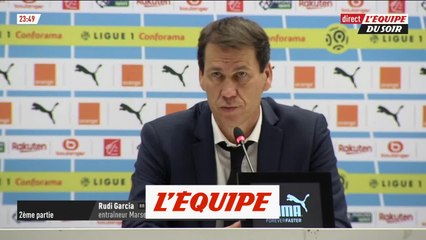 Garcia «Le score n'est pas logique» - Foot - L1 - OM