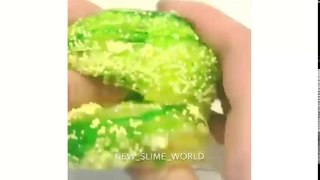 MIXING CLAY INTO SLIME l CLAY AND SLIME l CLAY SLIME - SATISFYING SLIME VIDEO ASMR PART-11