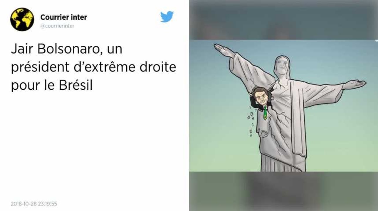 Brésil : Le candidat d’extrême droite, Jair Bolsonaro, élu président