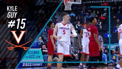 #15 College Basketball Player: Virginia G Kyle Guy