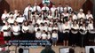 Iglesia Evangelica Pentecostal. Alabanza coro de la iglesia junto a coro de niños(1). 23-09-2018