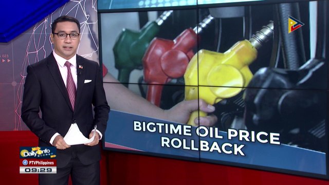 Oil price rollback, ipinatupad ngayong araw