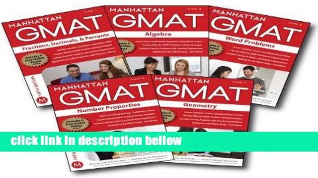 Library Manhattan GMAT Quantitative Strategy Guide Set (Manhattan GMAT Strategy Guides)