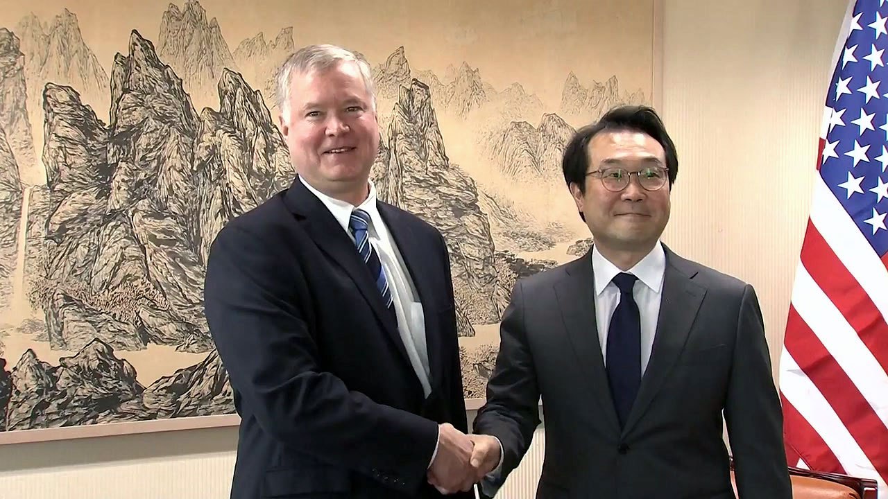 한미 북핵 대표 협의...美 대표, 내일 통일부 장관 면담 / YTN