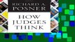 D.O.W.N.L.O.A.D [P.D.F] How Judges Think (Pims - Polity Immigration and Society Series) [P.D.F]
