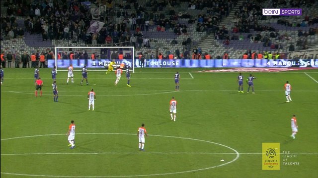 Sneaky Sambia's free-kick forced Toulouse's goalkeeper to own goal