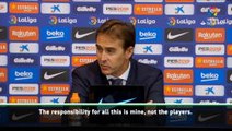 I'm responsible for this, not the players - Lopetegui