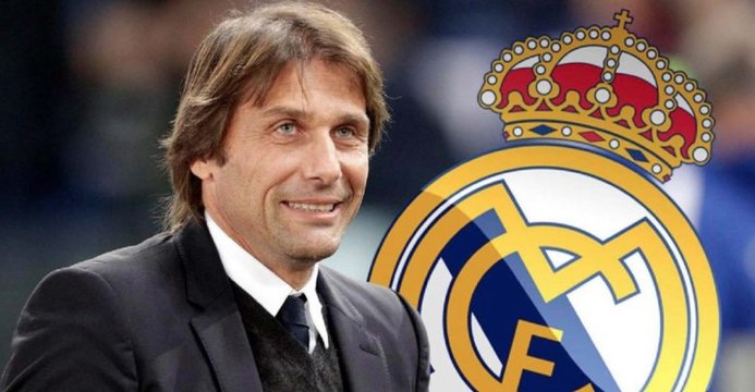 Antonio Conte è il nuovo allenatore Real Madrid