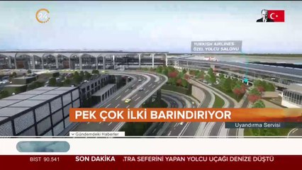 3. Havalimanı 29 Ekim'de hizmete başlıyor